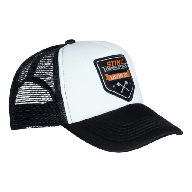 Stihl STIHL TIMBERSPORTS® trucker keps „Kiss my Axe“