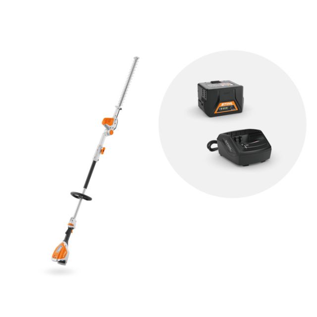 Stihl HLA 56 med batteri AK 20 och laddare AL 101