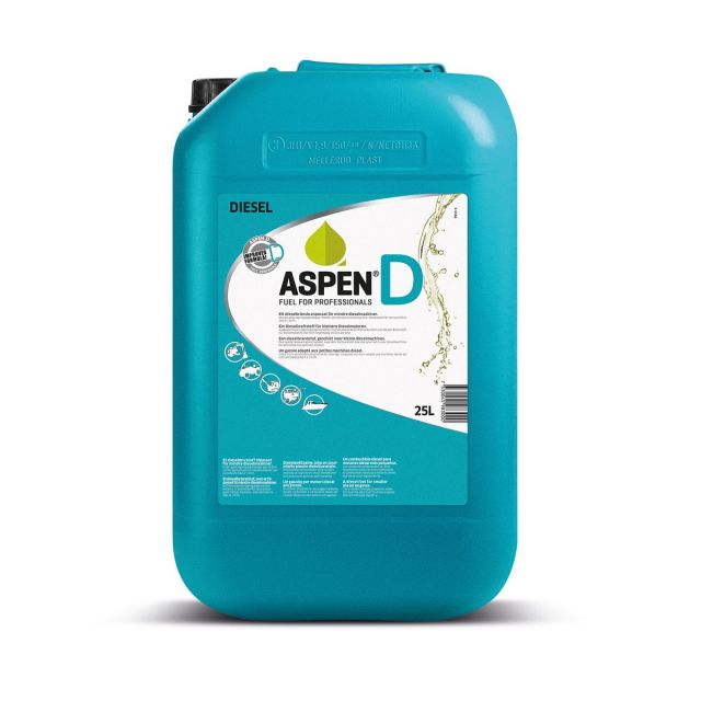 Aspen D miljödiesel, 25l Halvpall - 12 St