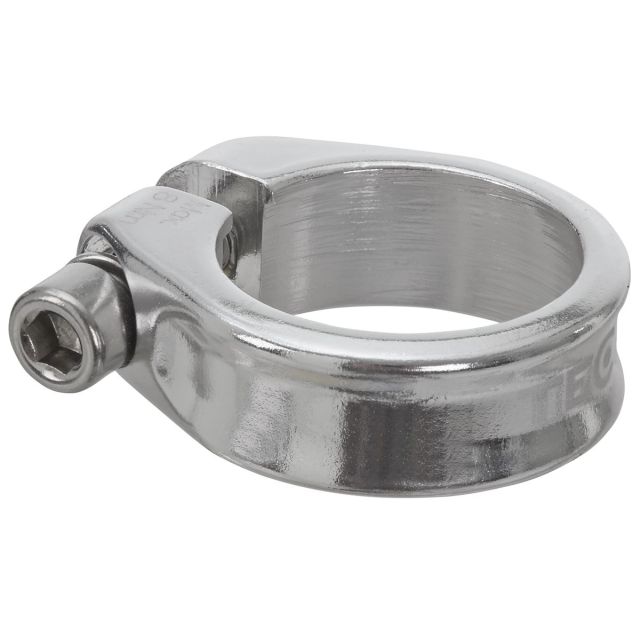 Sadelrörsklamma 31.8mm silver