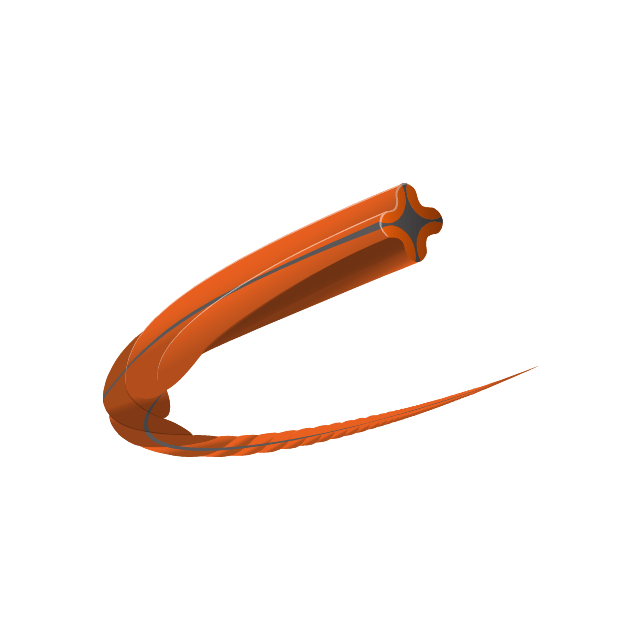 Husqvarna Trimmerlina Whisper Twist Ø2,4mm, 210m