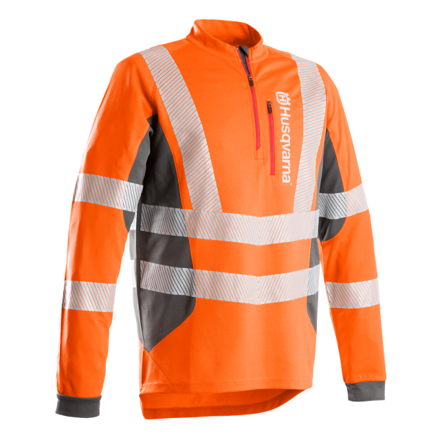 Husqvarna T-shirt Technical High Viz, lång ärm EN 20471