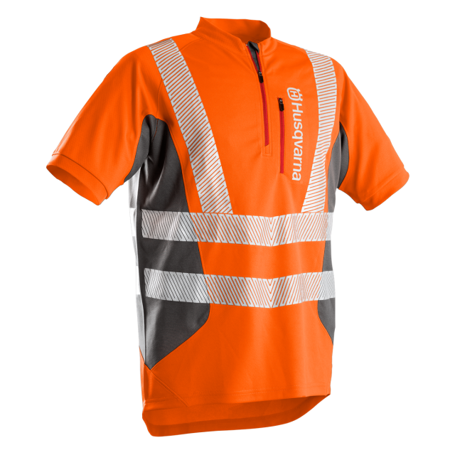 Husqvarna T-shirt Technical High Viz, kort ärm EN 20471